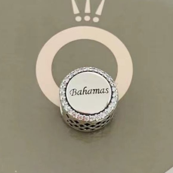Pandora Bahamas Flag Exclusive Charm - Picture 2 of 3